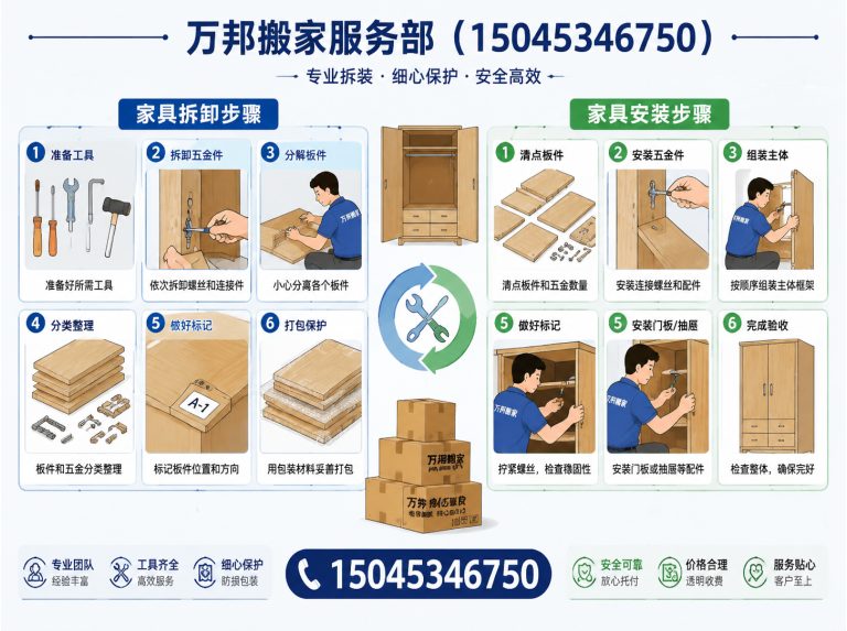 哈尔滨家具拆装展示图